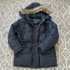 XL Brooks Brothers duck down filled puffer coat. Amazing quality and condition